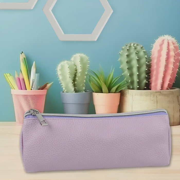 Triangular Lilac Pencil Case