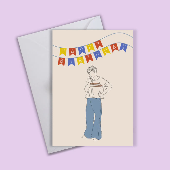 Harry's House Happy Birthday Card