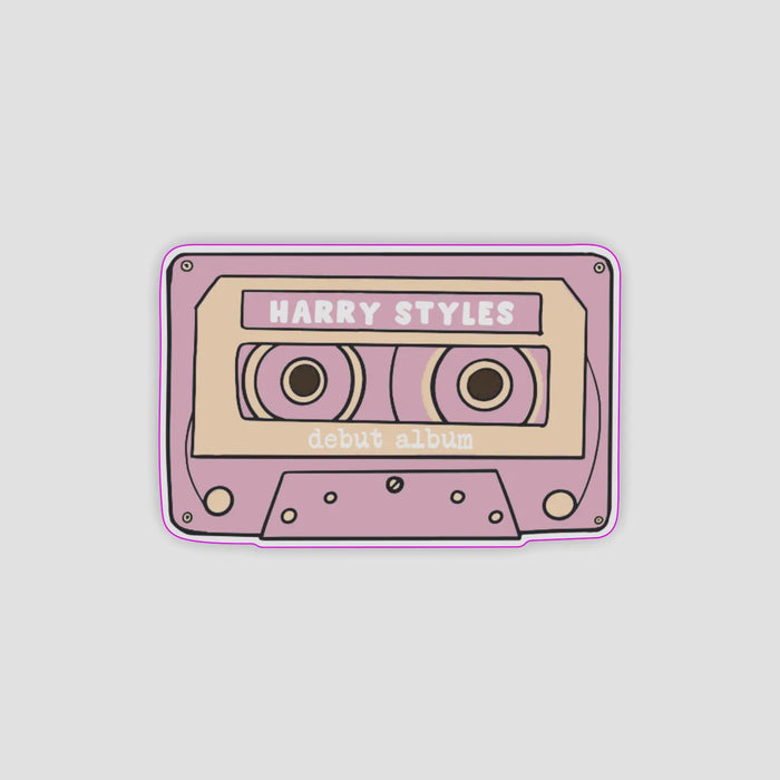 Harry Inspired Debut Album Cassette Sticker
