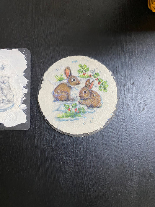 Decoupage Christmas table set! Saturday 8th December 12pm-4pm