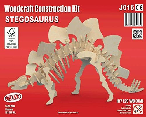 Woodcraft Kit - Stegosaurus