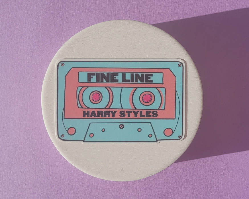 Fine Line Album Inspired Cassette Tape Sticker