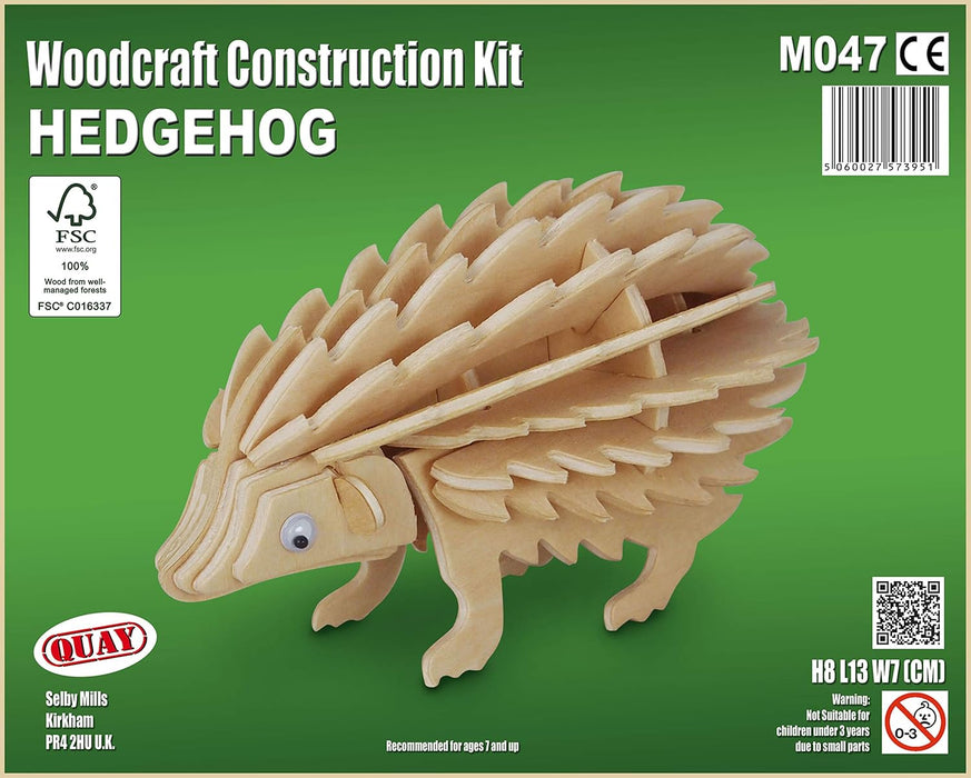 Woodcraft Kit - Hedgehog