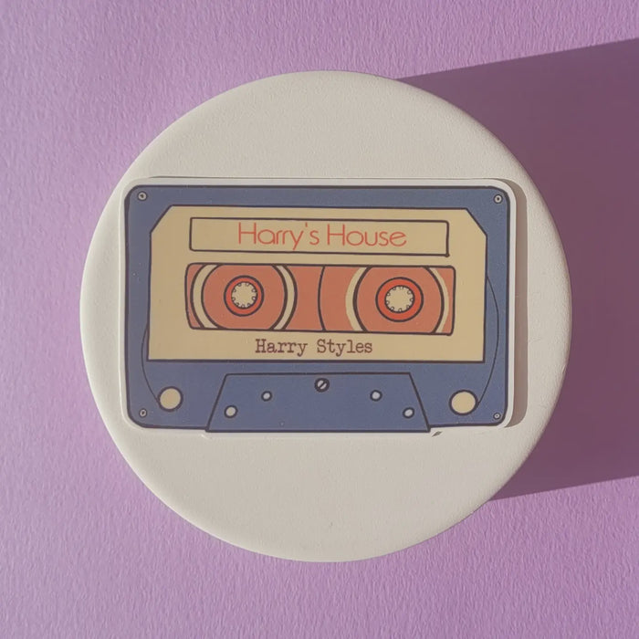 Harry's House Inspired Cassette Tape Sticker- Harry Styles