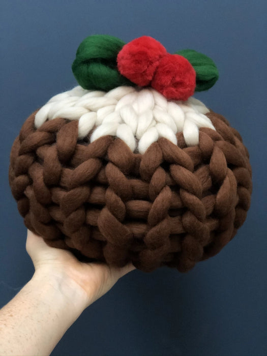 Armfullness - Arm Knitting Workshop Giant Christmas Puddings Saturday 13th December 12pm-2pm