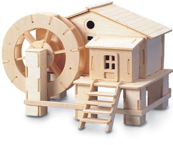 Woodcraft Kit - Water Wheel