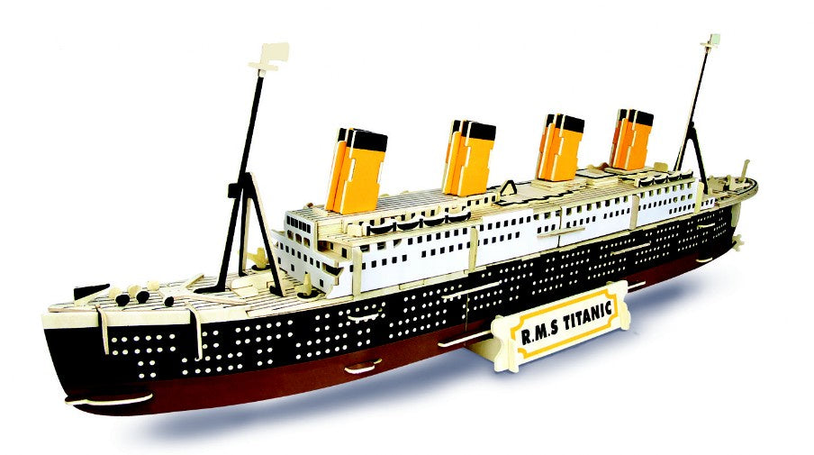 Woodcraft construction Kit - Titanic P396