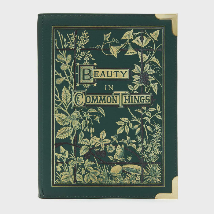 Beauty in Common Things Book Crossbody Clutch Handbag Small