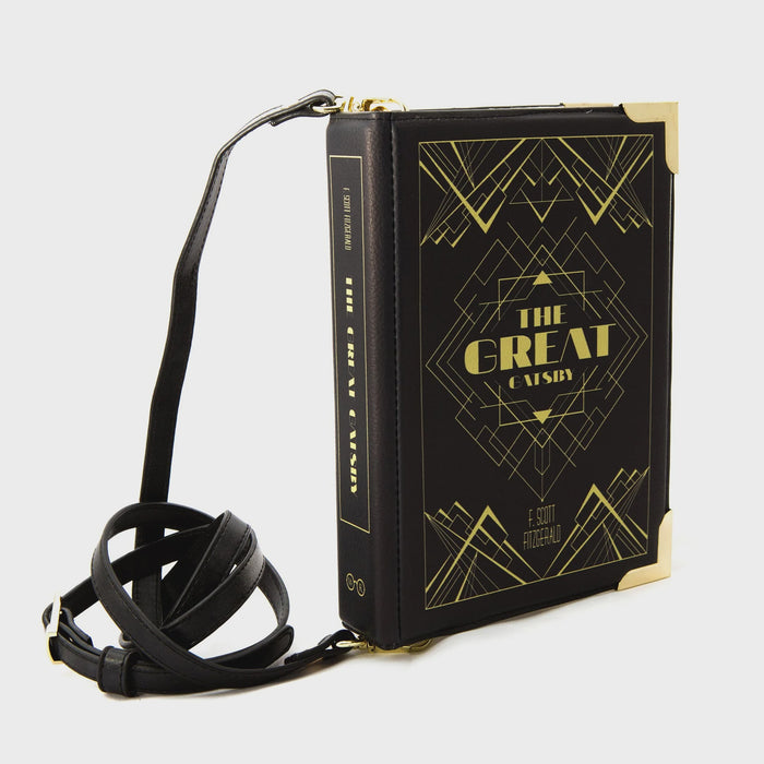 The Great Gatsby Crossbody Book Bag - Large