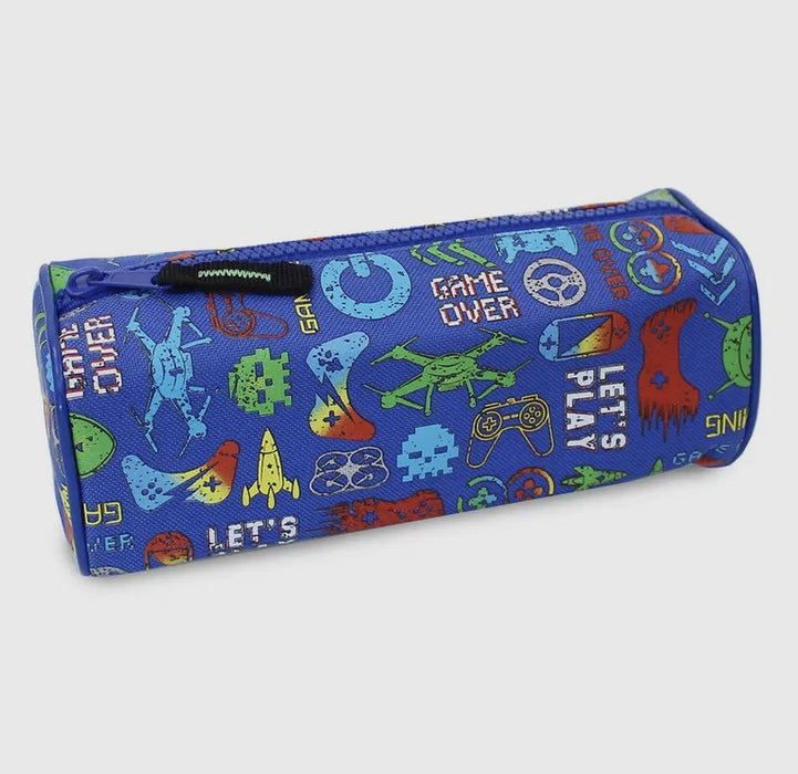 Game over Barrell Pencil case