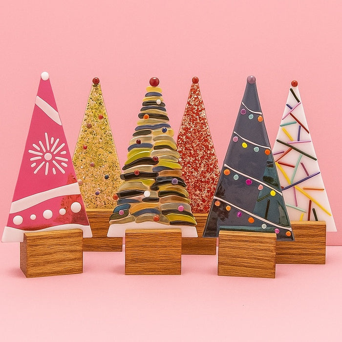 Glass fusion - Christmas trees! Saturday 25th October 1pm-3pm
