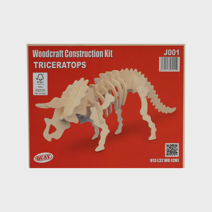 Woodcraft Kit - Triceratops