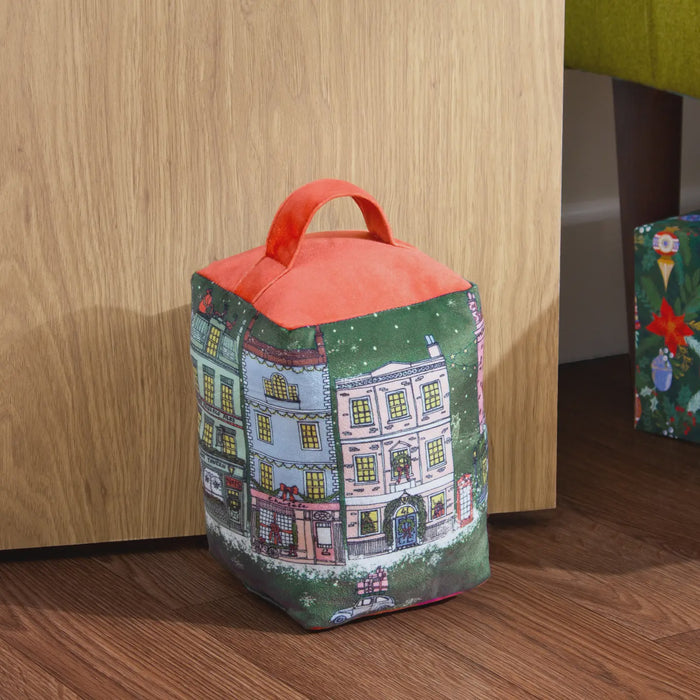 Christmas Spirit Festive Doorstop