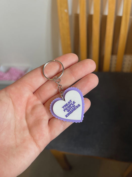 Treat people with Kindness - Purple Heart