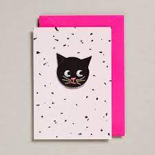Patch Cards Black Cat