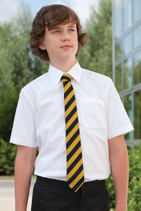 Boys Twin Pack Shirts Short Sleeved