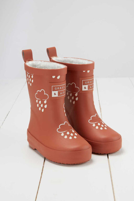 Burnt Orange Colour Change Wellies
