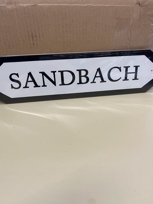 Sandbach Sign