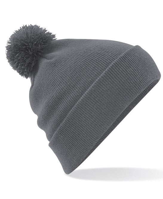 Original Pom Pom Beanie Graphite Grey b426