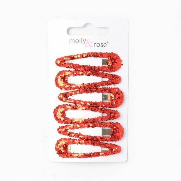 Red Glitter Sleepies - Pack of 6
