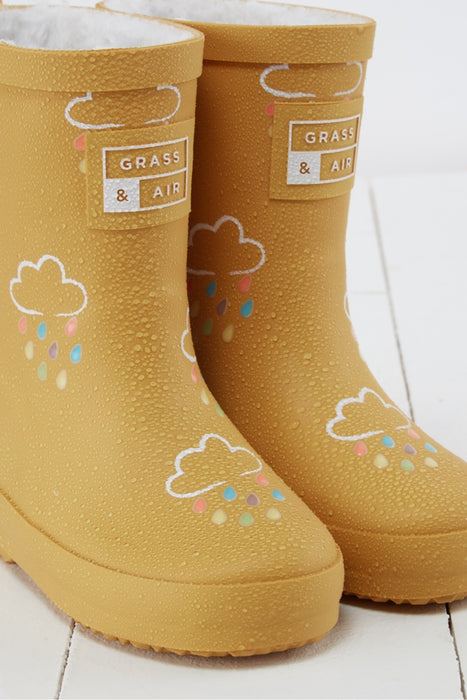 Ochre Colour Change Wellies - Ochre
