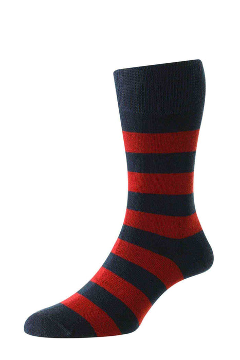 HJ645 Rugby Stripe Comfort Top