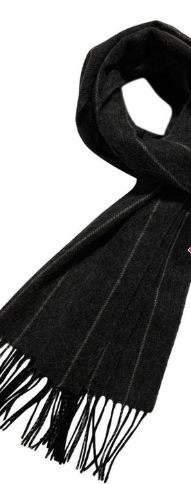 Pinstripe Wool Unisex Scarf