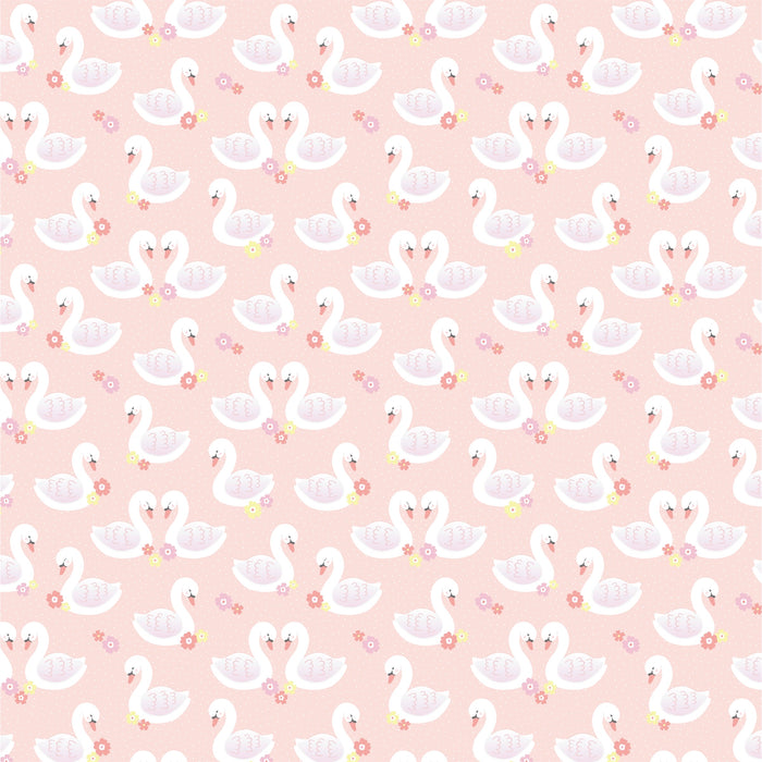 Freya swan wrapping paper
