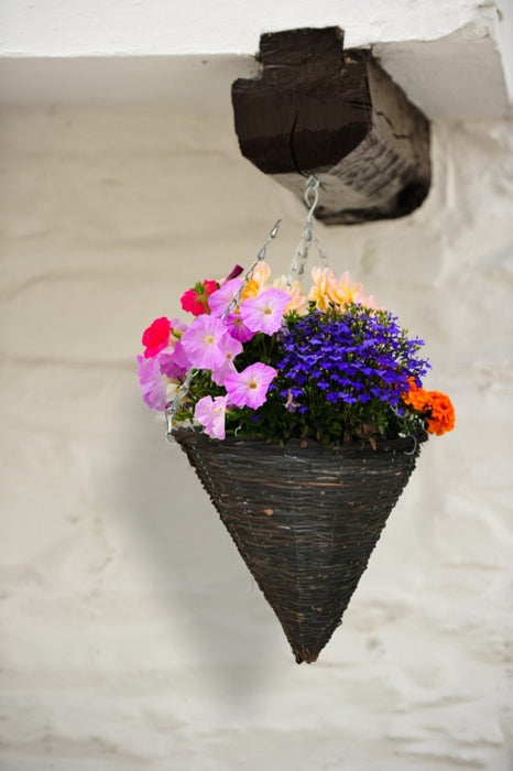 Willow Cone Basket 14”