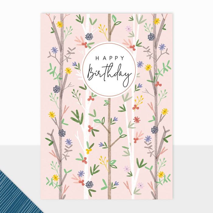Happy Birthday floral