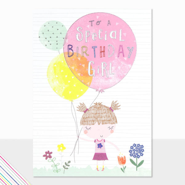 Special Birthday Girl card