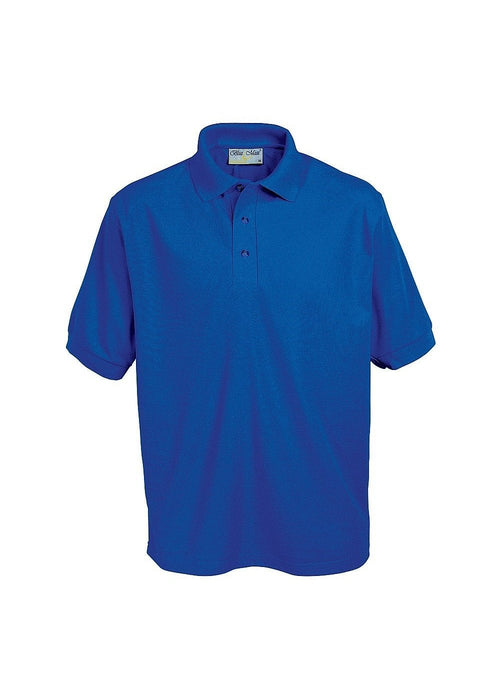 Blue Plain Polo