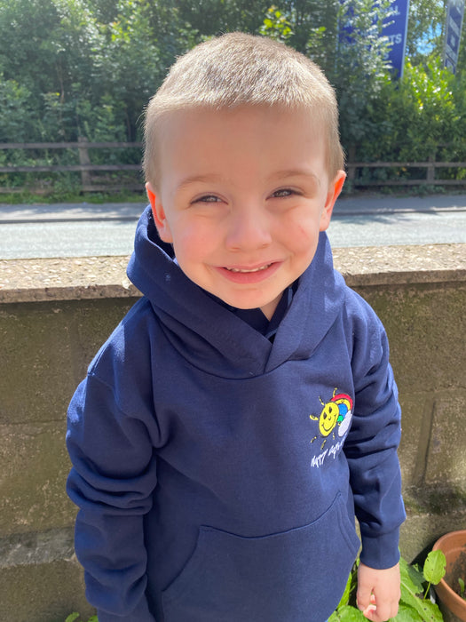Happy Days Hoodie Navy