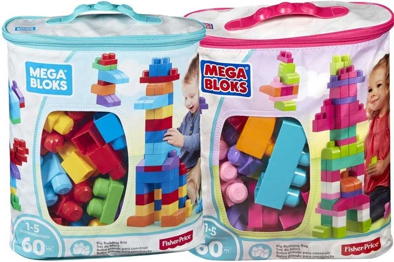 Mega Bloks Building Bag 60pcs