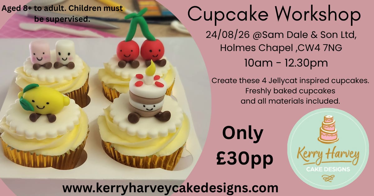 Inspired by Jellycat Cupcake workshop! Monday 24th August 10am