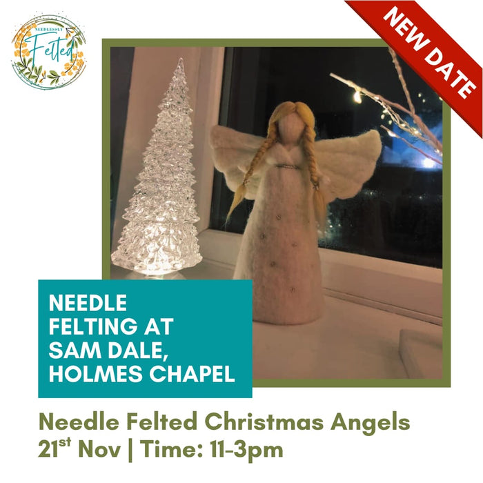 Felted Christmas Angels - Friday 21st November 11am-3pm
