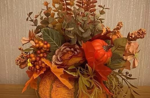 Make your own Floral Pumpkin  - Saturday 26th September 11am