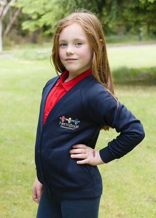 Hermitage Navy Cardigan