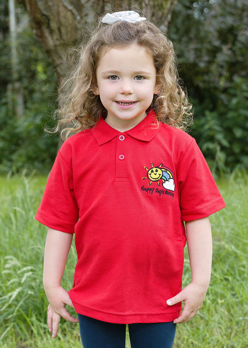 Happy Days Polo Red