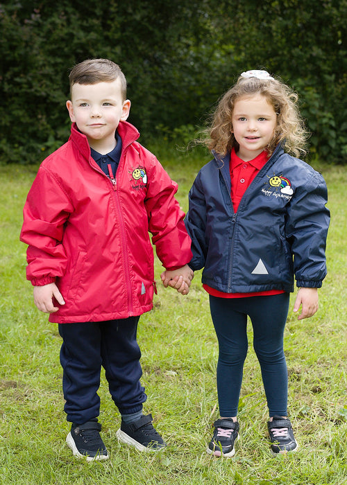 Happy Days Reversible Fleece Coat Navy