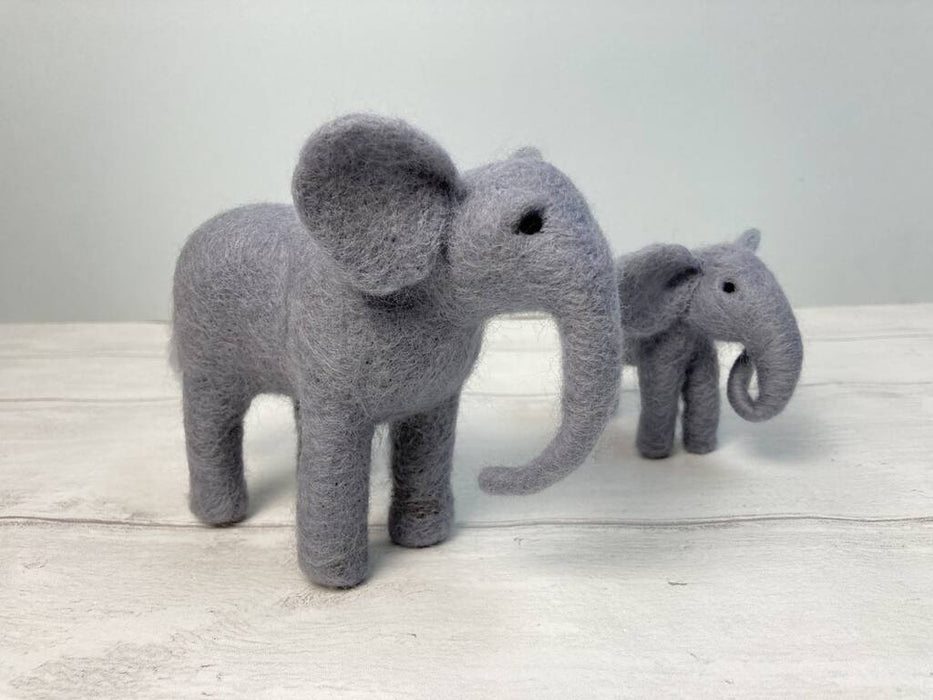 Needle Felted Elephants Kit