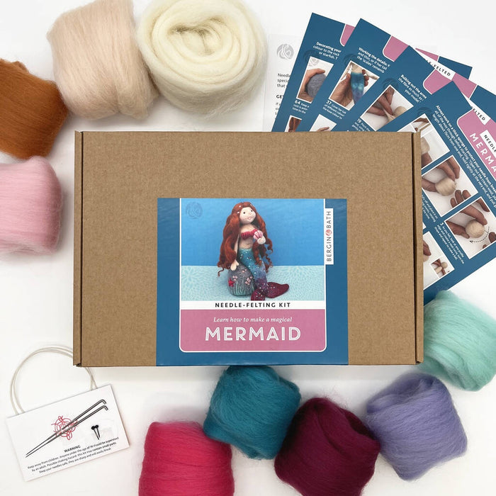 Needle Felting Kit - Mermaid