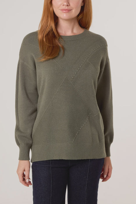 Argyle Stitch Jumper