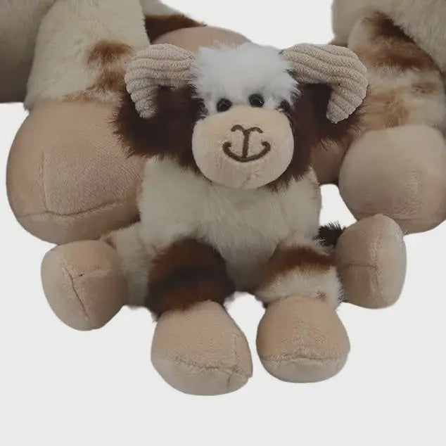 12cm Mini Jacob Sheep Snuggly Soft Toy Premium Plush