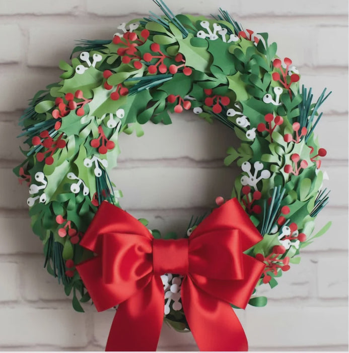 Paper Wreath Making Workshop - Saturday 6th December 10am