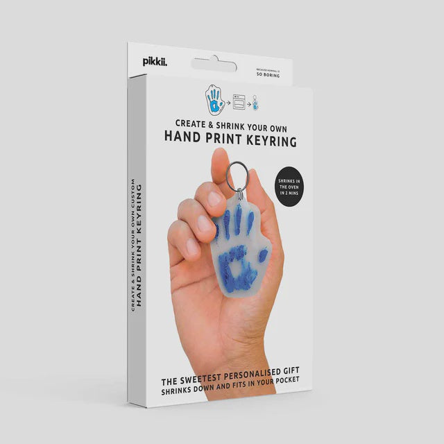 Hand print Shrink Keychain kit