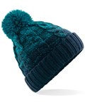 Teal/French Navy Ombré Beanie bc459
