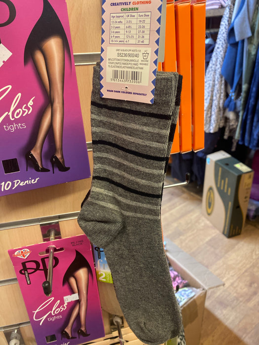 Cotton Rich Socks 4-7 2 Pairs