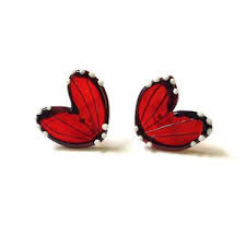 Handmade Butterfly wings Ruby