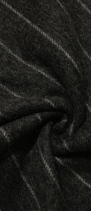 Pinstripe Wool Unisex Scarf